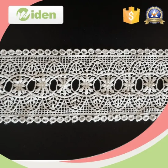 Classical Cotton Chemical Embroidery Lace Trim for Home Textile
