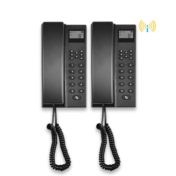 433MHz Teléfono de intercomunicador de audio inalámbrico para almacén, oficina y hogar