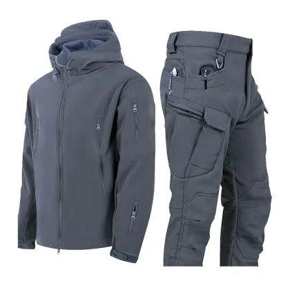 Tactical Factory Supply Camouflage Jacket - Windproof Hiking Clothing