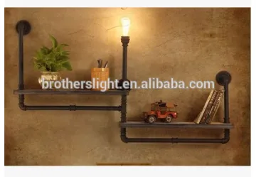 New design decorative vintage industrial style wall lights creative retro/antique water pipe lamps indoor wall light