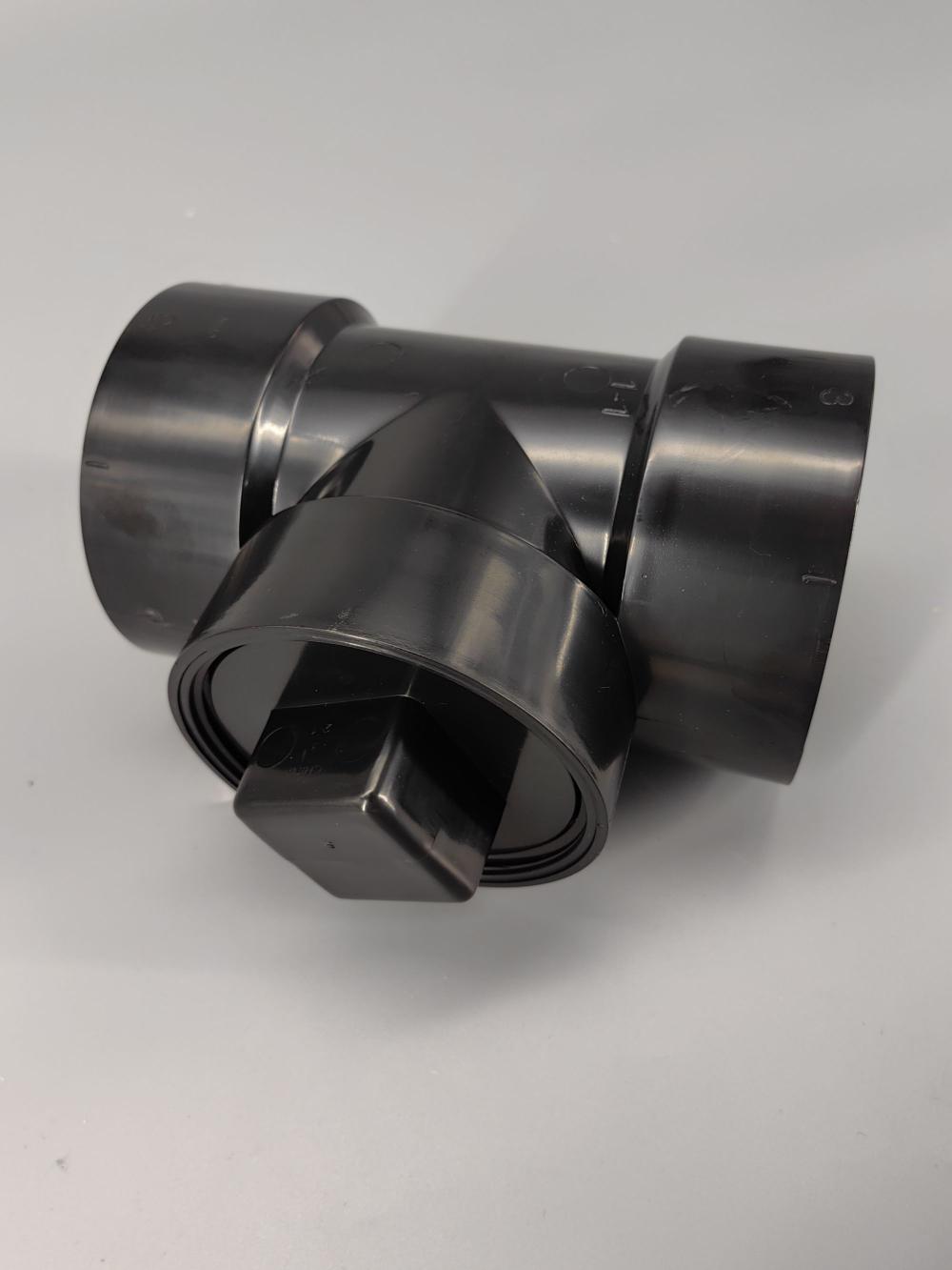 ABS fittings 3 inch CLEANOUT TEE WITH PLUG