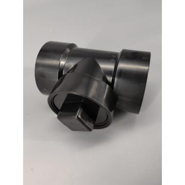 ABS Fittings 3 -дюймовой тройник очистки с помощью вилки