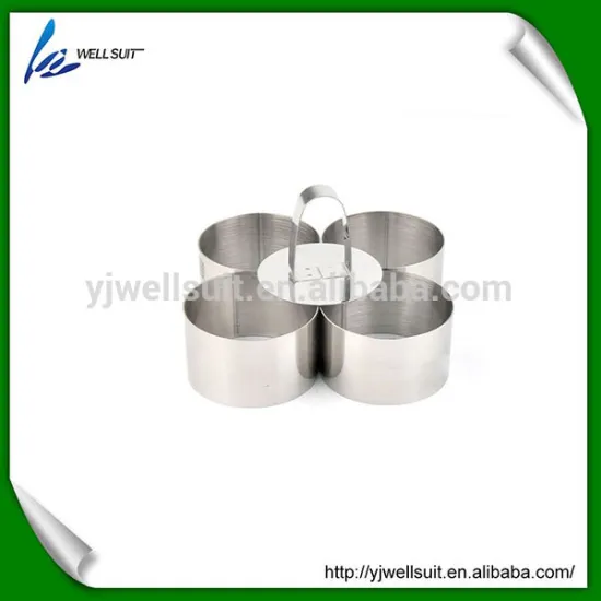 new design decorative round shape cake mould set