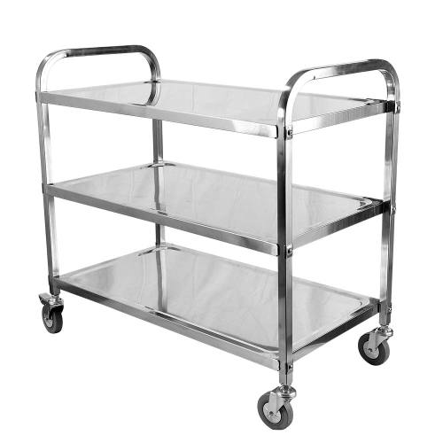 Customized Stainless Steel Food Trolley Medical Cart