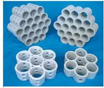 Ceramic structured packing