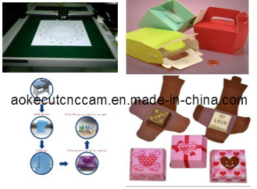Printed PVC PP Box Registration Sample CAD Cutter