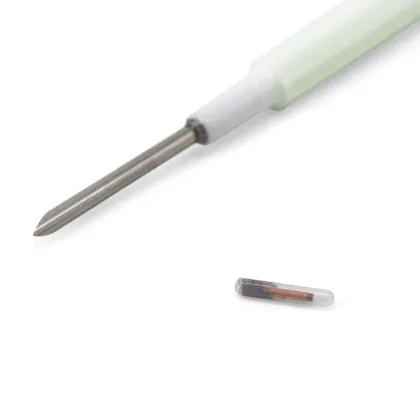 RFID Animal Microchip Syringes for Tracking Pet Animals at 125KHz and 134.2KHz Frequencies: EM4305 Chip Technology