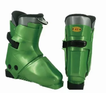 Double-board single buckle ski boots