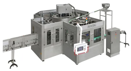 4 In 1 Juice Volumetric Filling Machine From 3000bph - 36000bph