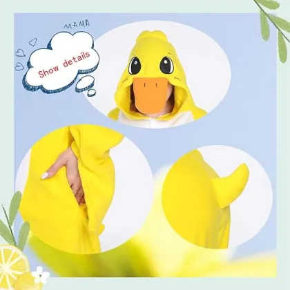 Duck Animal bodysuit Unisex Adult Cosplay Costumes