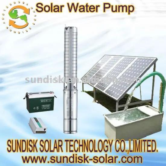 SDW-B36 Agricultural irrigation solar water pump system