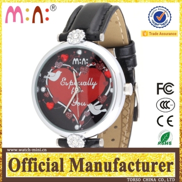 Good quality 3d MINI brand shhors watch japan movt quartz watch stainless steel clock wrist watch