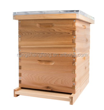 pine fir wood Langstroth size bee hive boxes