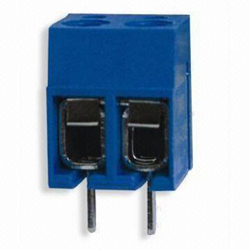 PCB Terminal Block, Available in 5.0mm and 7.50mm Pitch