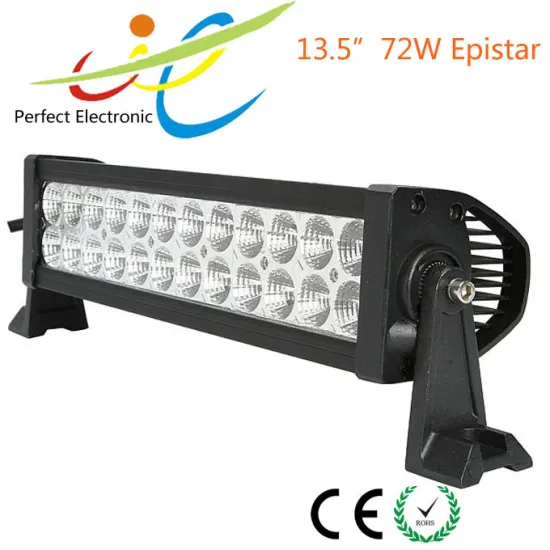 13.5inch 72W Epistar dual row offroad LED light bar