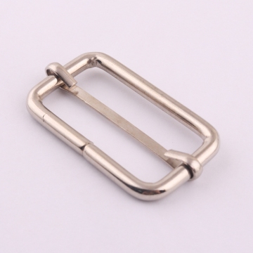 Adjustable 40mm Metal Bag Accessories Rectangle Slider Buckle