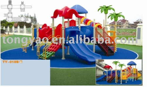 plastic colored playground