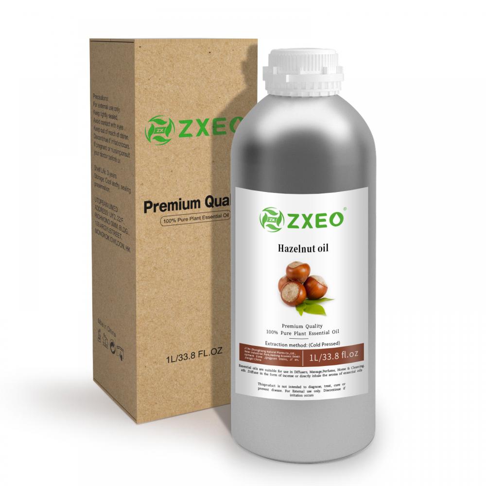 Wholesale Pure Organic Hazelnut Carrier Oil For Hair Growth Body Massage Bulk