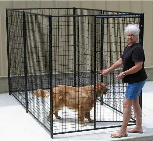 10x10x6 foot classic galvanized outdoor dog kennel , cheap dog kennel factory direct