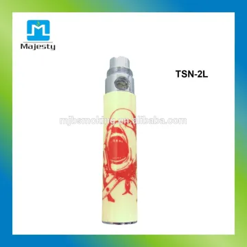 Protable ego vaporizer pen Embossing Effect TSN-2L Battery ego vaporizer wholesale e cigarette