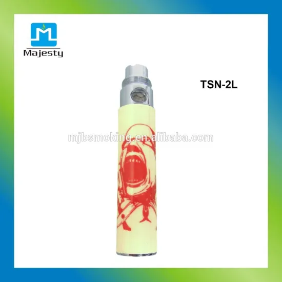 Protable ego vaporizer pen Embossing Effect TSN-2L Battery ego vaporizer wholesale e cigarette