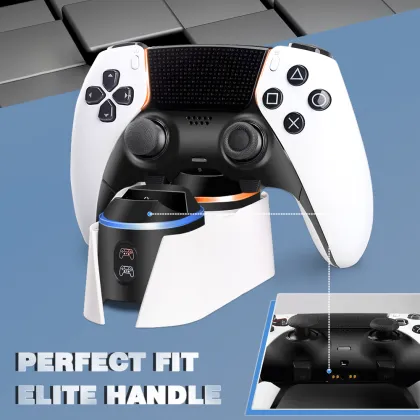 Factory Wholesale PS5 Controller Charger Dock for Playstation5 Dual Sense Edge Gamepad