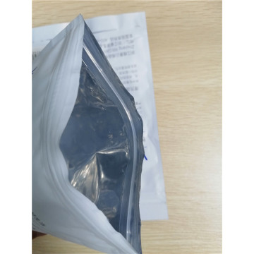 KN95 mask packaging bag with tear and zipper