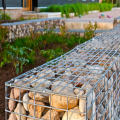 Sistema durável de parede de gabion boc para proteção do rio