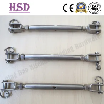 Stainless Steel 316 / 304 European Closed Body Turnbuckle, Rigging Screw, Jaw & Jaw