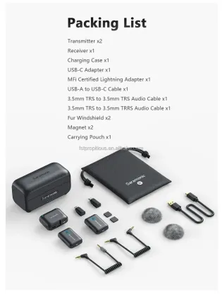 Saramonic Blink500B2+ Wireless Lavalier Microphone System