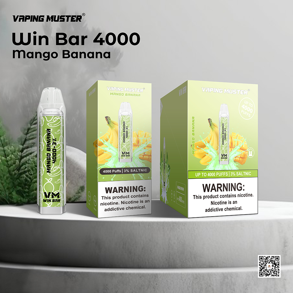 Crystal Win Bar Vape 4000 Puffs