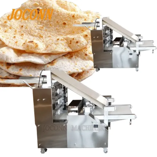 Adjustable Thickness Dough Pressing Machine for Thin Round Flat Bread