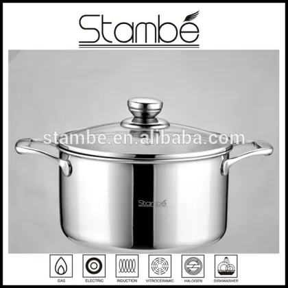 Germany Brand stainless steel cookware pot handles