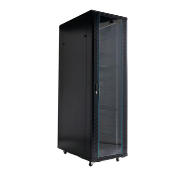 Cabinet cu server negru de 19 inci