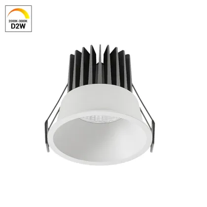 Warm White Adjustable Dim to Warm Downlights for Hotel Indoor Lighting