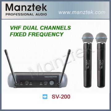 Manztek Professional VHF Wireless Microphone SV-200