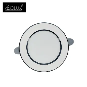 DGLUX 2023 High Quality Modern Anti-glare Recessed 5W COB White Black LED Downlight
