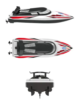 Wholesale High-Speed 2.4G RC Speed Boat with Twin Propeller: 20KM/H