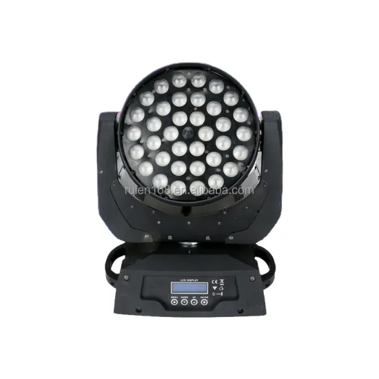 36pcs 4-in-1 Dye Par Light: RGB DMX Wash Zoom Moving Head Light for Club and DJ Stage Lighting