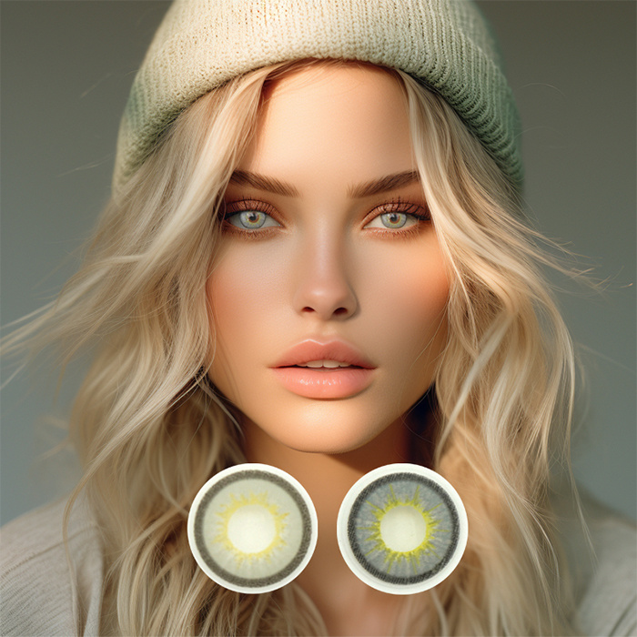 Contact lenses pair PP packaging large diameter