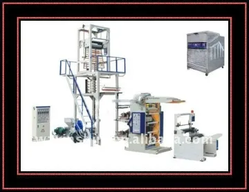 Film Blowing and Flexo Printing Machine in line