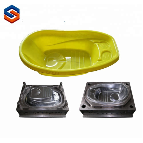 Customized plastic injection kids shower bathtube mould