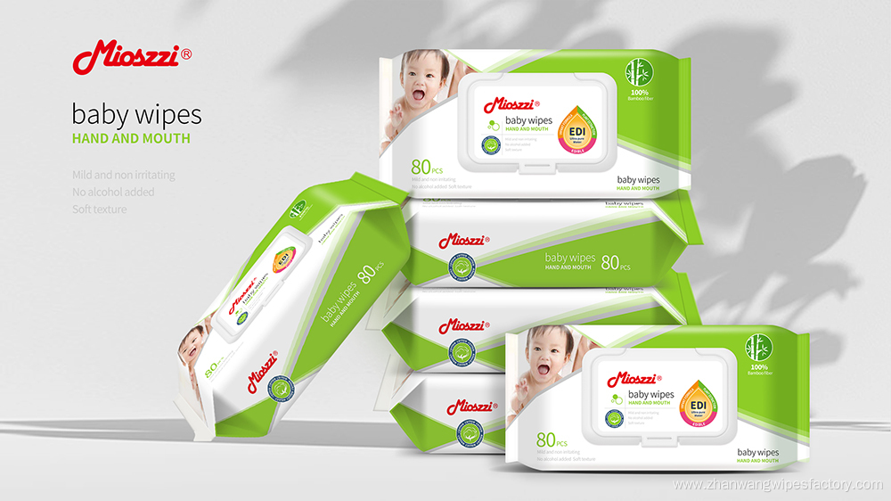 Cleaning Wipes Alcohol Free Baby Wet Wipes