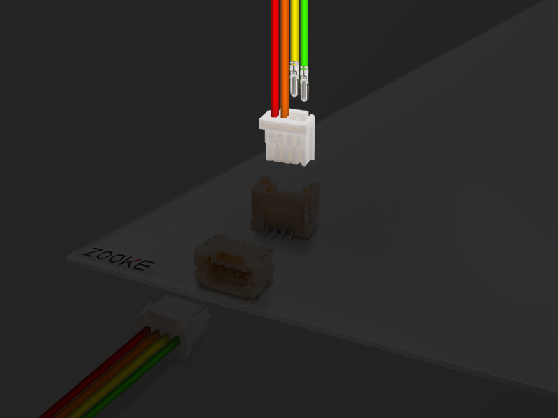 1.50mm pitch wire sa board connectors series na produkto