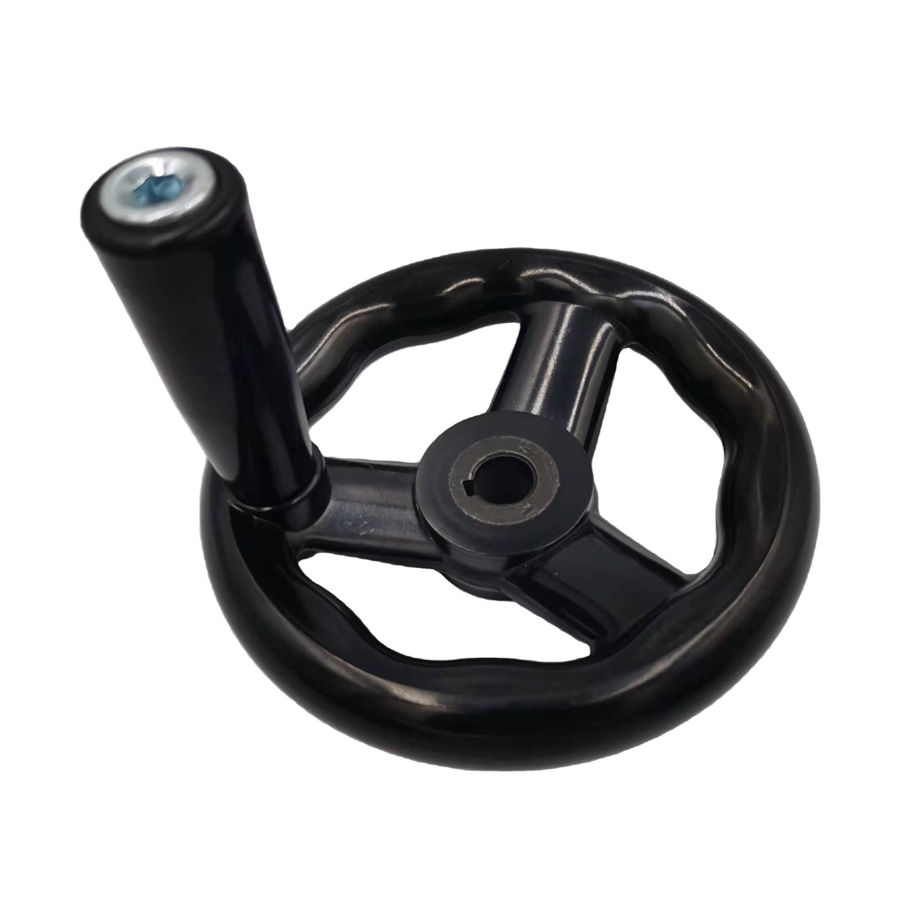 12*125 Round Flange Bakelite Lathe Handwheel, High Quality 12*125 Round ...