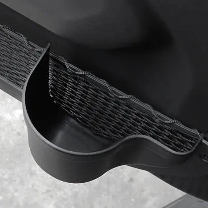 Sleek Functional ABS Car Door Cup Holder Storage Box for Jeep Wrangler JL 2018-2023