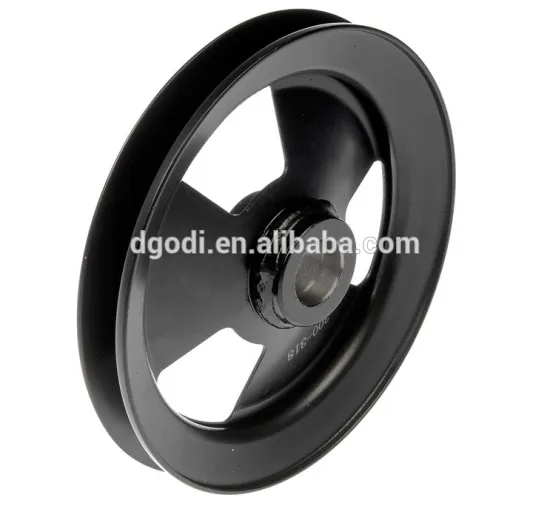 High precision Power Transmission flat belt pulley