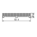 El perfil de aluminio del radiador de automóviles extrusión de extrusión