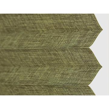 Home window decoration pearlized pleated blinds fabric