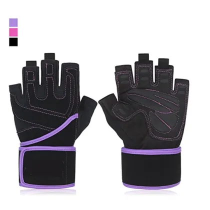 Custom Fashion Weightlifting Dumbbell Barbell Fitness Gloves